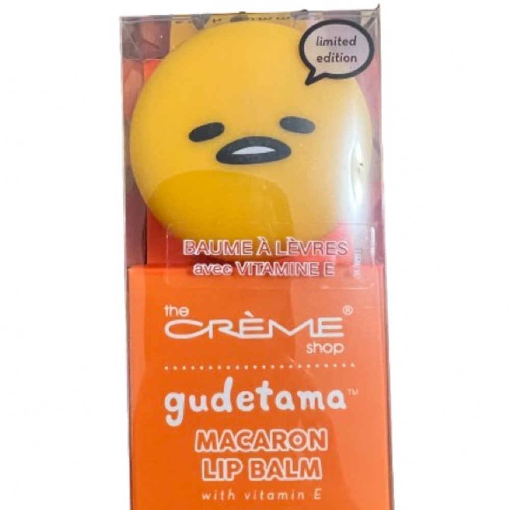 The Crème Shop Gudetama Macaron Lip Balm - Yellow